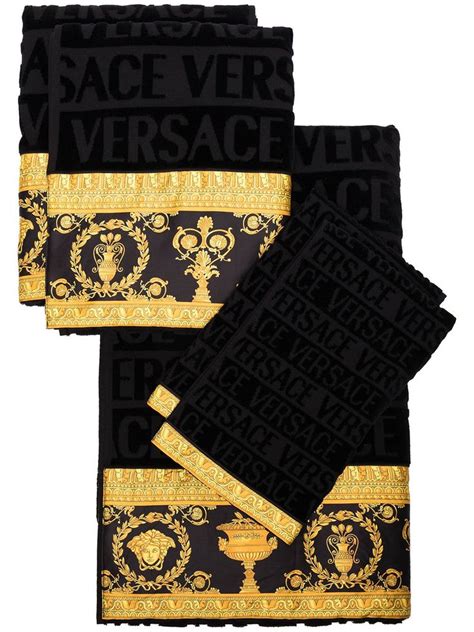 versace towel price|versace bathroom accessories.